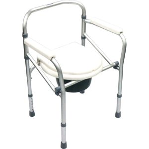 ASSURE COMMODE CHAIR STATIONERY HEIGHT ADJUSTABLE AR0230