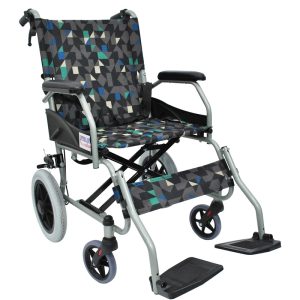 ASSURE REHAB 18” PUSHCHAIR WITH FLIP-UP FOOTREST AR-0103