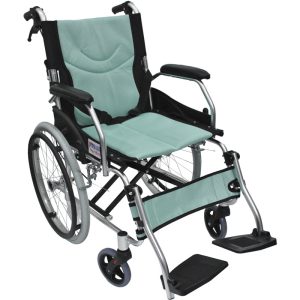 ASSURE REHAB 18” LIGHTWEIGHT WHEELCHAIR WITH FLIP-UP FOOTREST, AR-0152