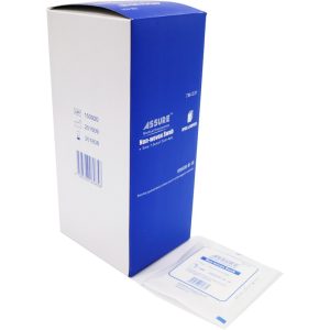 ASSURE SWAB STERILE (NON WOVEN) 4PLY X 5'S/PKT 50PKT/BOX