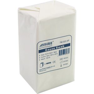 ASSURE SWAB NON STERILE 8PLY MESH 19X15 100'S/PKT