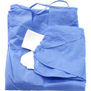 ASSURE GENERAL NURSING GOWN 125CMX130CM 25G(SMS) 10'S/PKT