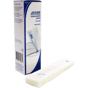 ASSURE THERMOMETER SLEEVES (FULL LENGTH) 100'S/BOX