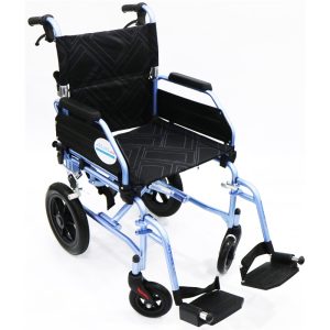 ASSURE SUPER LT WT DAF TRANSPORT CHAIR 18" WITH 12" REAR WHEEL AR0195