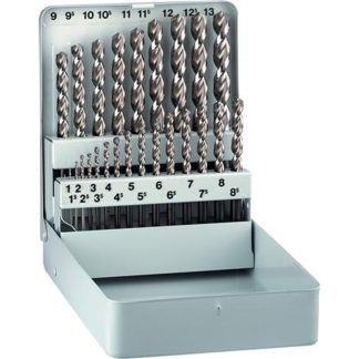 B&N HSS DRILL BIT SET  25PC  1.0-13MM