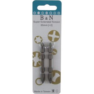 B&N SUPER EXTENDED TORSION BIT [+2]X65MM - 2PP