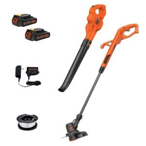 BLACK AND DECKER 18V CORDLESS GRASS STRIMMER + BLOWER COMBO SET ST1823GWC18-QW