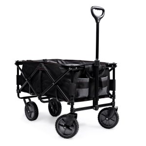 BLACK AND DECKER COLLAPSIBLE WAGON & FOLDABLE TROLLEY 80KG,800X540X560MM BDCWBK01-XJ