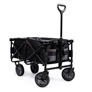 BLACK AND DECKER COLLAPSIBLE WAGON & FOLDABLE TROLLEY 80KG,800X540X560MM BDCWBK01-XJ