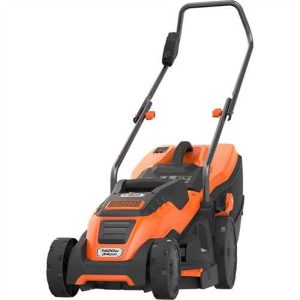 BLACK AND DECKER 34CM ROTARY LAWN MOWER 1400W, EMAX34SN