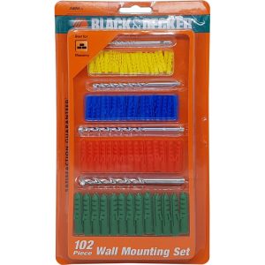 BLACK AND DECKER WALL PLUG WITH DRILL BITS SET A8094