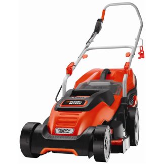 BLACK AND DECKER 38CM ROTARY LAWN MOWER 1600W, EMAX38IN