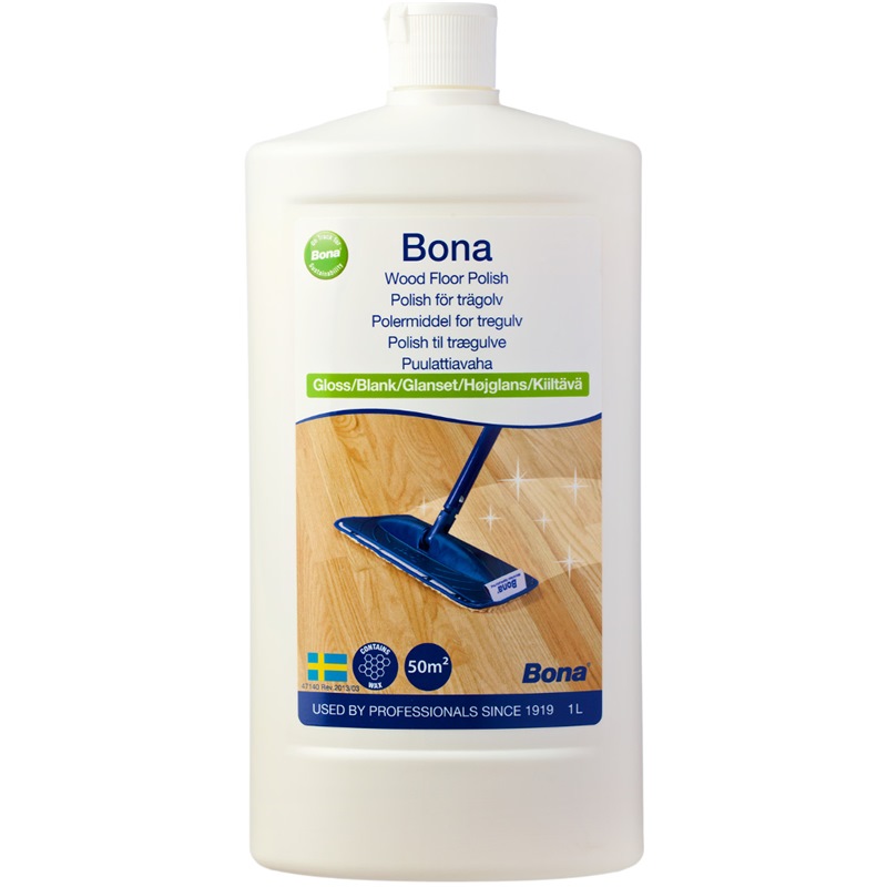 BONA WOOD FLOOR POLISH GLOSS 1L WP511013011