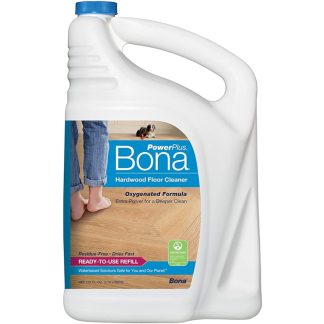 BONA POWERPLUS WOOD FLOOR DEEP CLEANER REFILL 128OZ WM850018001
