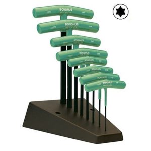 BONDHUS T-HANDLE WRENCH SET-8PC 33034 ( TTHX8 ) T9 TO T40