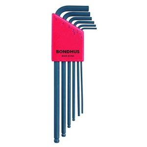 BONDHUS BALLPOINT HEX KEY SET (BK)-10946 BLX6M