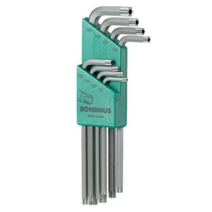 BONDHUS LOBE TORX L-WRENCH SET 52432 (TR-TL8S)