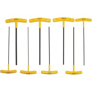 BONDHUS T-HANDLE HEX KEY #15332-9" HTX80-9 (8PCS) MADE IN USA