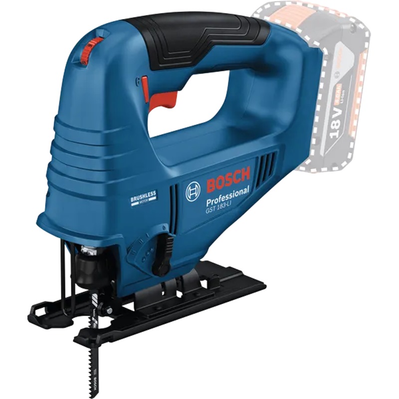 BOSCH 18V CORDLESS JIGSAW GST 183 LI (BARE UNIT)