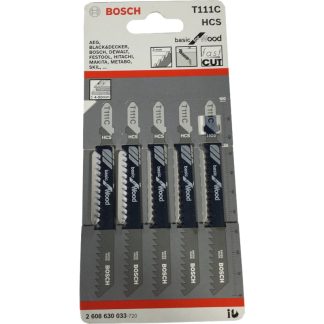 BOSCH JIGSAW BLADE T111C-5PPP