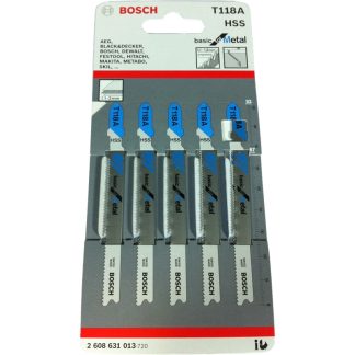 BOSCH JIGSAW BLADE T118A-5PPP