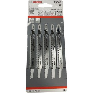 BOSCH JIGSAW BLADE T308B-5PPP