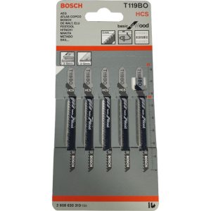 BOSCH JIGSAW BLADE T119BO-5PPP