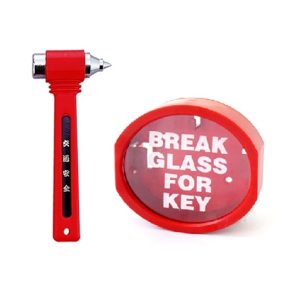 BREAK GLASS ENCLOSURE WITH HAMMER