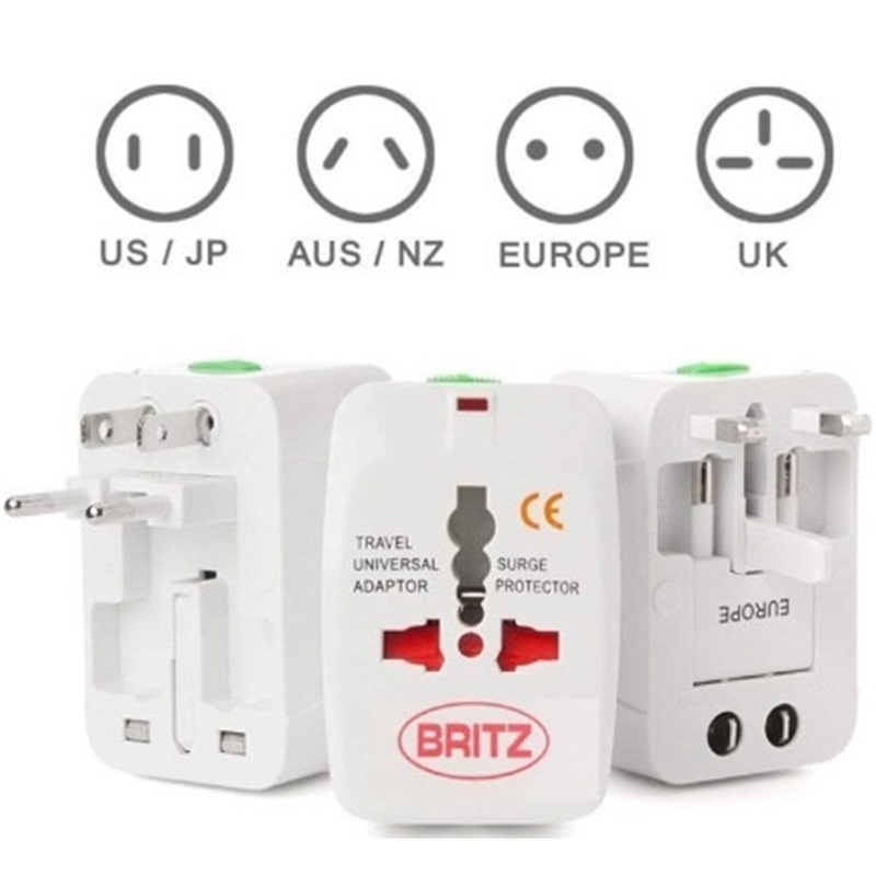 BRITZ TRAVEL ADAPTOR 838