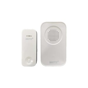 BRITZ AC WALL PLUG WIRELESS KINETIC DOORBELL – K636AC