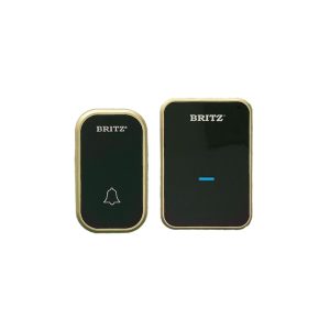 BRITZ WIRELESS KINETIC DOORBELL (BLACK GOLD) K637AC