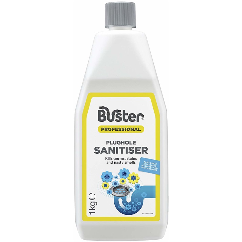 BUSTER PLUGHOLE SANITIZER EUCALYPTUS 1KG