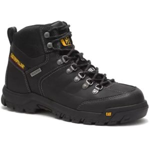 CATERPILLAR THRESHOLD WP ST WORK BOOT P90936 BLACK