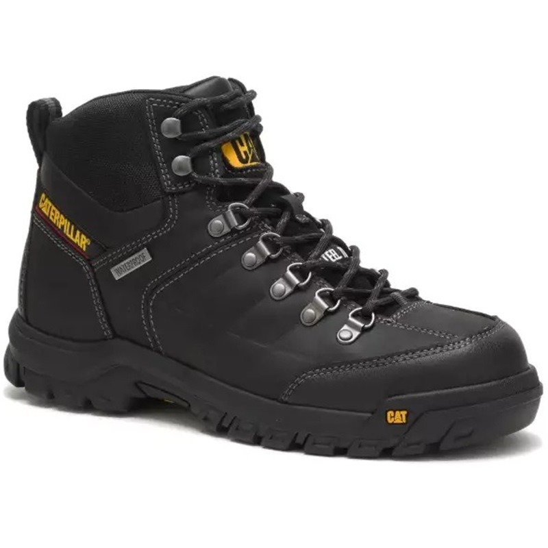 CATERPILLAR THRESHOLD WP ST WORK BOOT P90936 BLACK