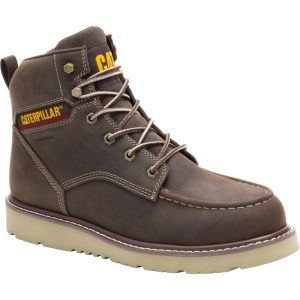 CATERPILLAR RECLAIMER WEDGE ST WP BOOT P91834 COFFEE BEAN