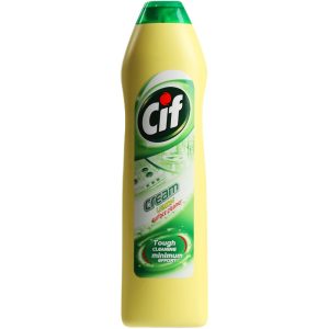 CIF POWERFUL CREAM CLEANER {LEMON} 500ML