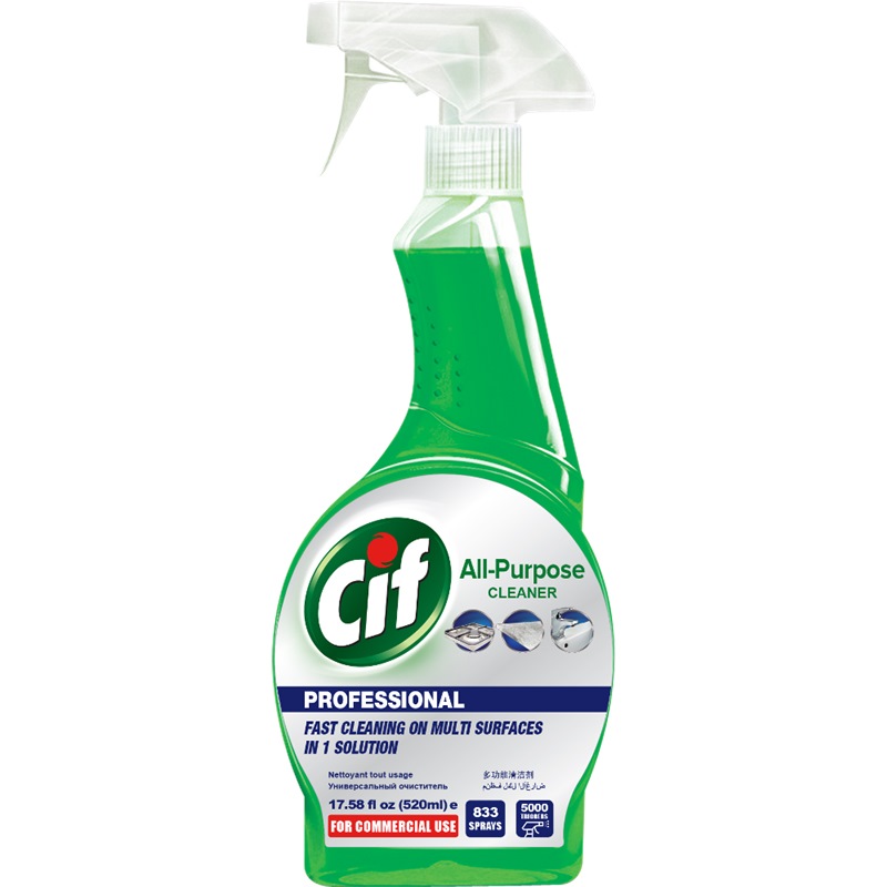 CIF PROFESSIONAL ALL PURPOSE CLEANER 520ML