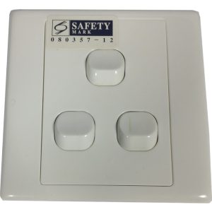 CK 3 GANG 1 WAY SWITCH CK303