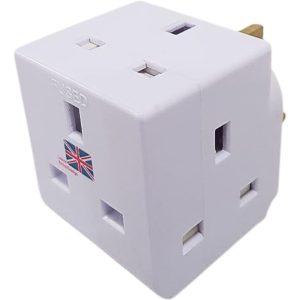CK 3WAY 13A ADAPTOR W/OUT NEON LIGHT CK8396