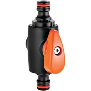 CLABER CONNECTOR WITH SHUT-OFF VALVE 8611