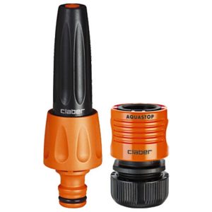 CLABER SET WITH JET SPRAY NOZZLE+1/2" AUTOMATIC COUPLIN SL-C8616+SL-C8602
