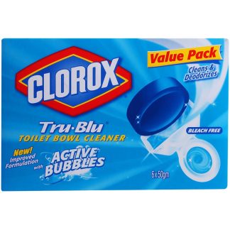 CLOROX TRU BLU TOILET BLOCK 6'SX50G - SC-BB504