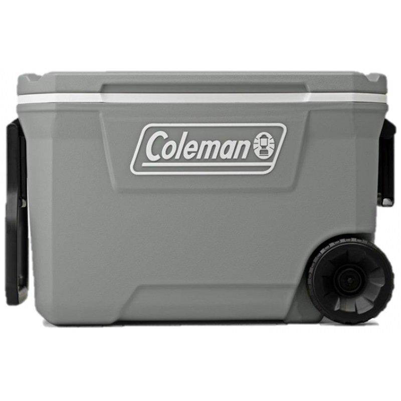 COLEMAN CLASSIC SERIES 62 QUART WHEELED COOLER (ROCK GRAY)