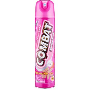 COMBAT FLYING INSECT PINK AEROSOL 600ML - SC-CB106