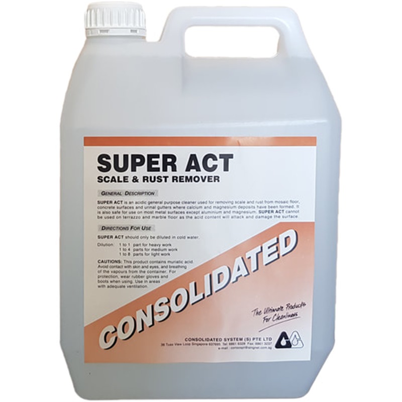 CONSOLIDATED SUPER ACT - RUST SCALE REMOVER 25L