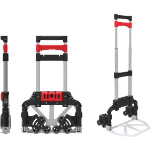 CRYSTAR 6 WHEELS FOLDABLE LUGGAGE TROLLEY 60KG CT90SN6