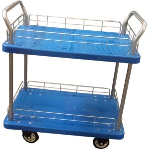 CRYSTAR 2TIER NET TROLLEY 300KG 600X900MM CT300T2