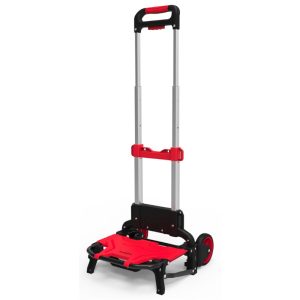 CRYSTAR™ FOLDABLE LUGGAGE TROLLEY MAX LOAD 60KG RED CT-90SE