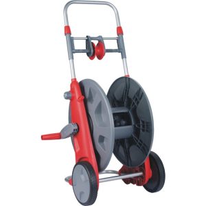 DAYE HEAVY DUTY PREIMUM WHEELED HOSE CART DY638 W/O HOSE CAP: UP TO 100M