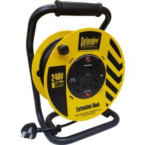 DEFENDER INDUSTRIAL CABLE REEL 50M